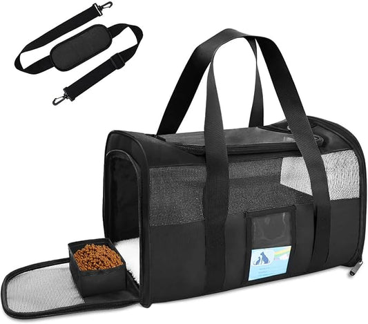 Refrze Pet Carrier Airline Approved, Cat Carriers by Refrze