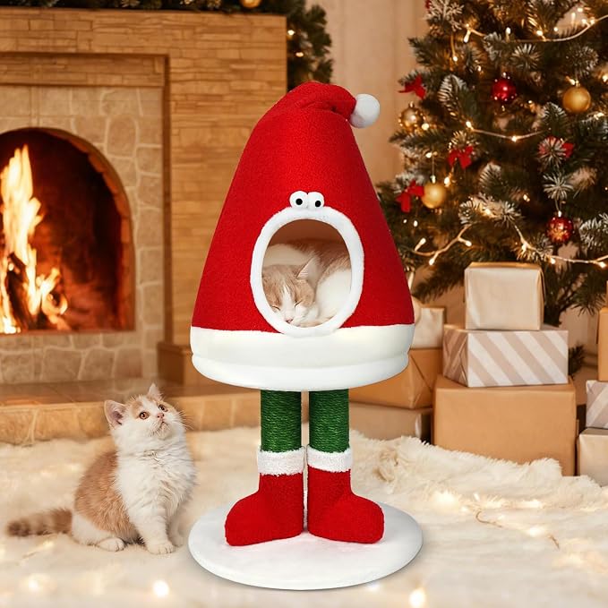 Cat Bed Scratching Post, Comes - Image 6