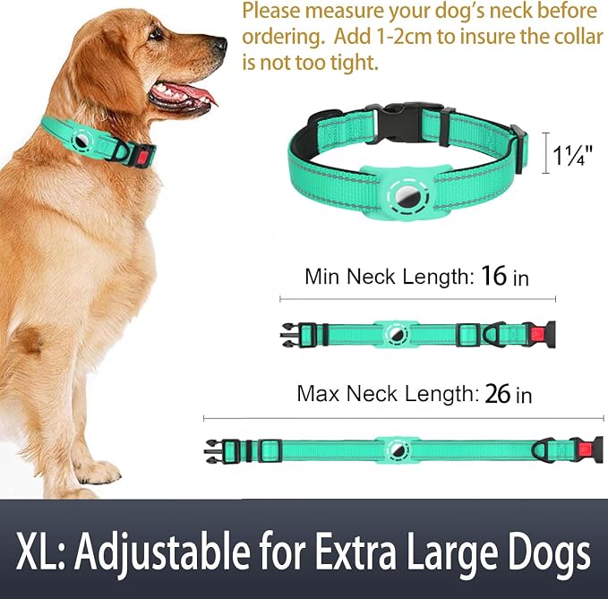 Airtag Dog Collar with AirTag Holder - Image 6