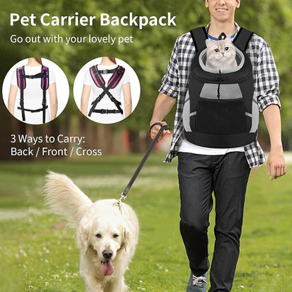 Dog Backpack Carrier, Front Chest Carrier - Image 2