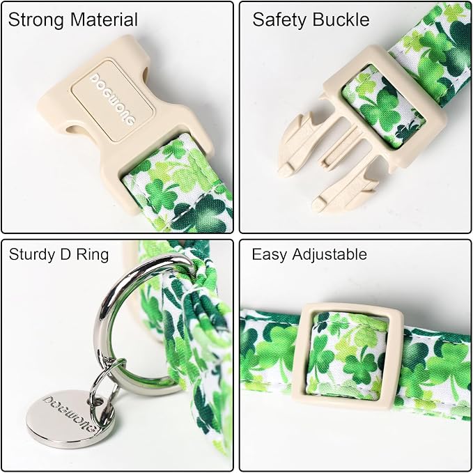 DOGWONG St. Patrick's Day Dog Collar - Image 3