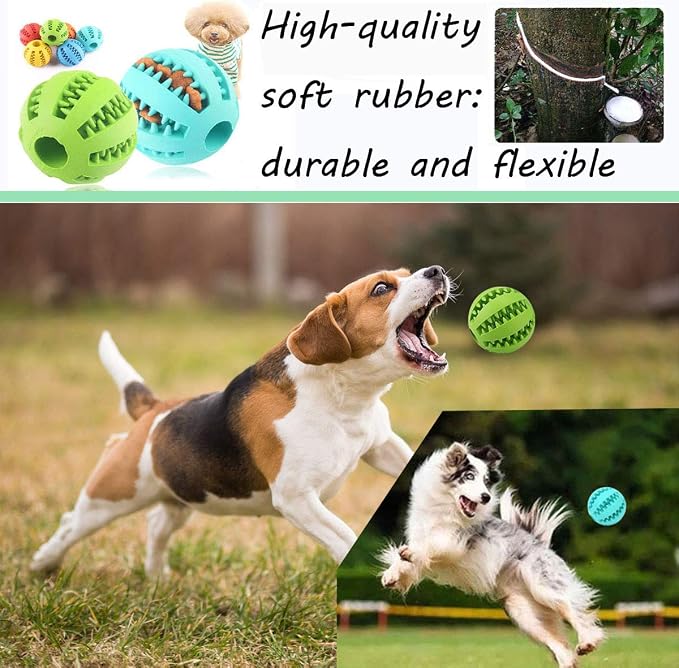 Sunglow 2 Pack Dog Toy Ball - Image 5