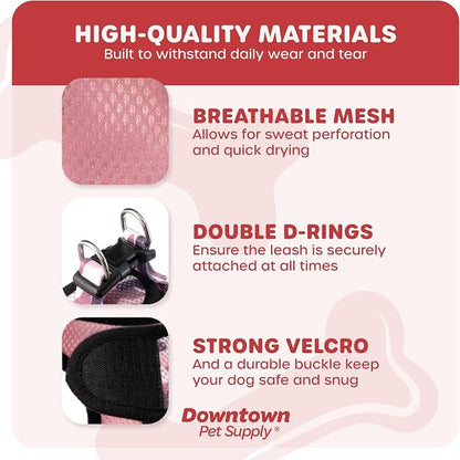 Downtown Pet Supply Step-in Dog Harness – No Pull, Adjustable Padded Mesh - Image 4