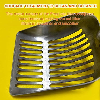 Cat Litter Scoop, Kitty Metal Scooper, Aluminum Alloy Sifter, Kitten Pooper - Image 6