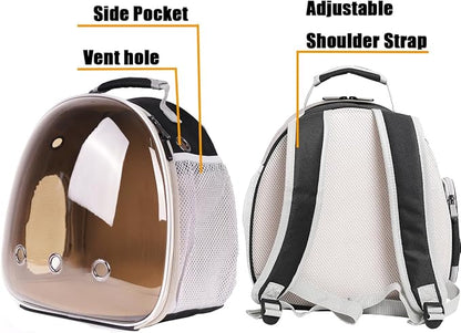Portable Guinea Pig Backpack, Polarized Bubble Backpack - Image 3