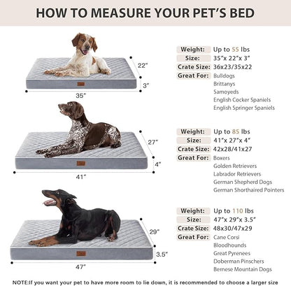 WNPETHOME Orthopedic XL Dog Bed - Image 6