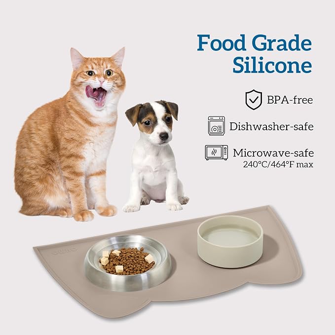 OHMO - Cat Food Mat, Silicone Pet Feeding Mat - Image 3