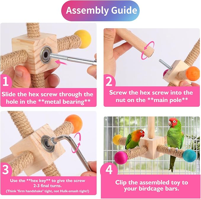 Kyouki Bird Perch Toy - Image 3