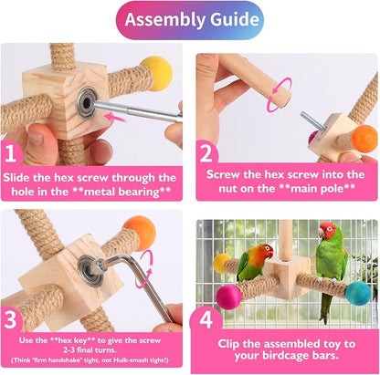 Kyouki Bird Perch Toy - Image 3