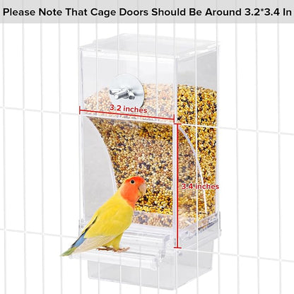 No Mess Bird Feeder Water Dispenser Set, Bird Feeder - Image 7
