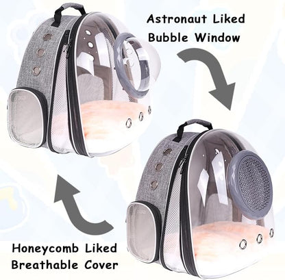 Front Extension Cat Backpack Carrier, Pet Travel Backpack - Image 4