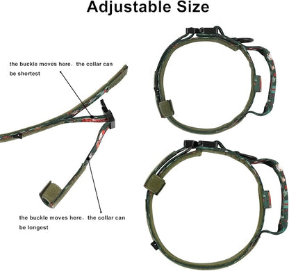 DAGANXI Christmas Tactical Dog Collar, Adjustable Military Training Nylon Dog - Image 3