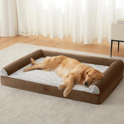 WNPETHOME Orthopedic Dog Beds for Large Dogs, Waterproof Memory Foam Large Dog by WNPETHOMEPETSHOME