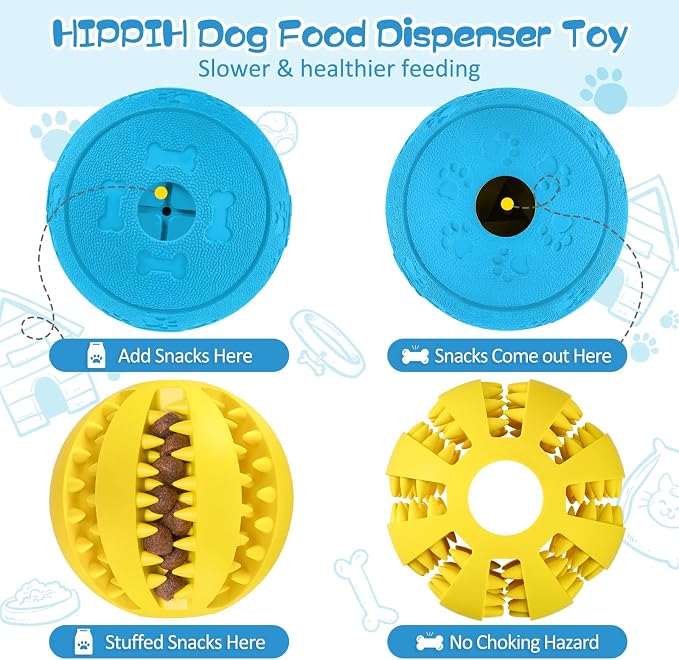 HIPPIH Dog Puzzle Toys 2 Pack, Dog Enrichment Toys - Image 7