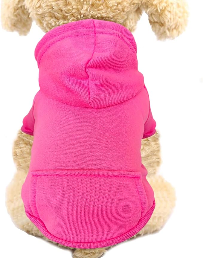 Jecikelon Winter Dog Hoodie Sweatshirts by Jecikelon