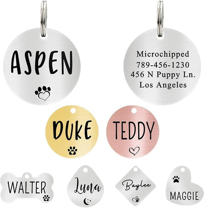 Ultra Joys Personalized Custom Dog ID Tag by UltraJoys