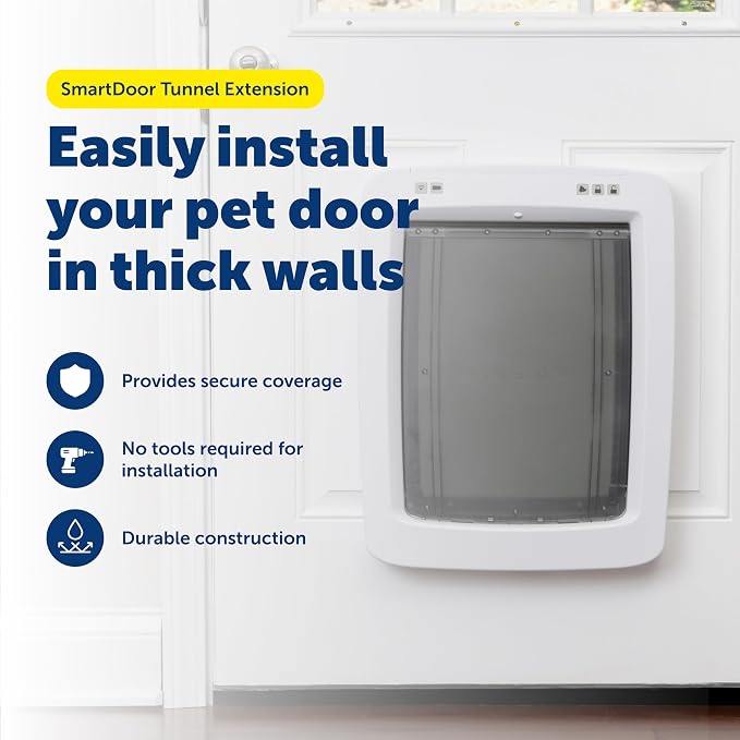 PetSafe SmartDoor Connected Pet Door Tunnel Extension - Image 2