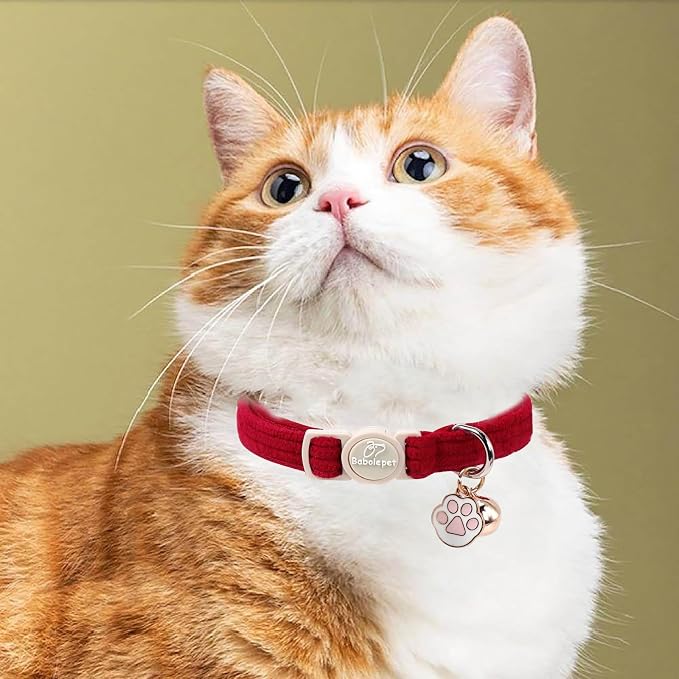 2 Pack Corduroy Cat Collars - Image 6
