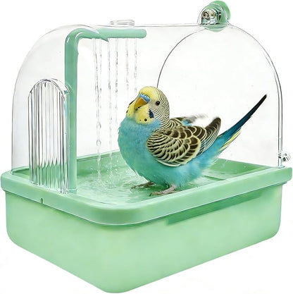 Pacify Automatic Bird Bath for Cage, Hanging Bird Shower by PacifyYourSoul