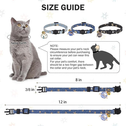 3 Pack Breakaway Cat Collars - Image 5