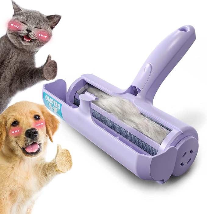 DELOMO Pet Hair Removal Tool, Pet Hair Remover by DELOMO
