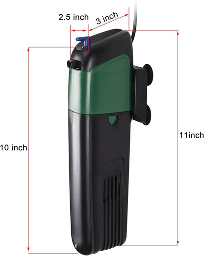 Internal Green Water Killer Aquarium Filter Tank U-V Pump - Image 6