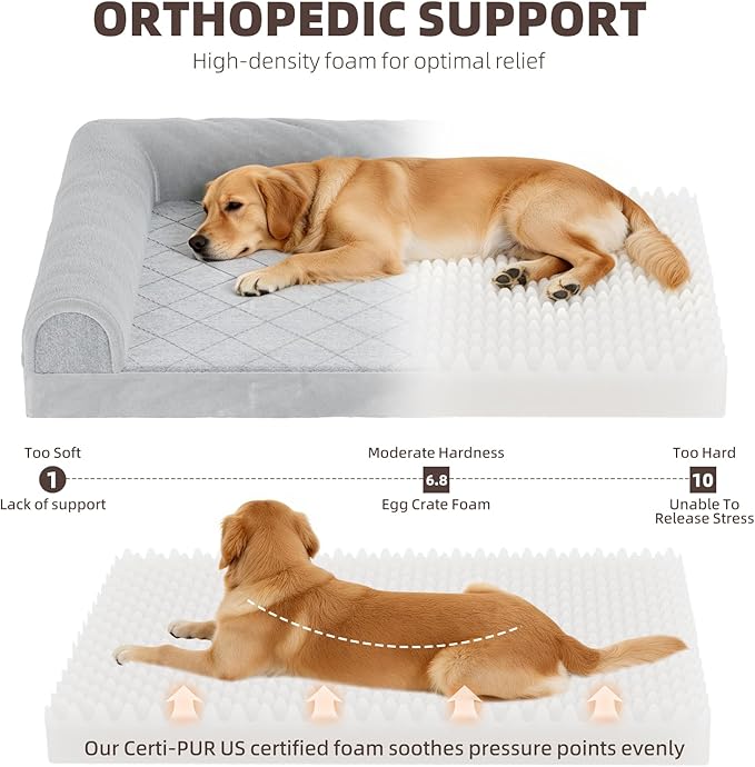 Simple Trending Orthopedic Dog Beds Large Sized, Dog Couch Sofa Bed - Image 2