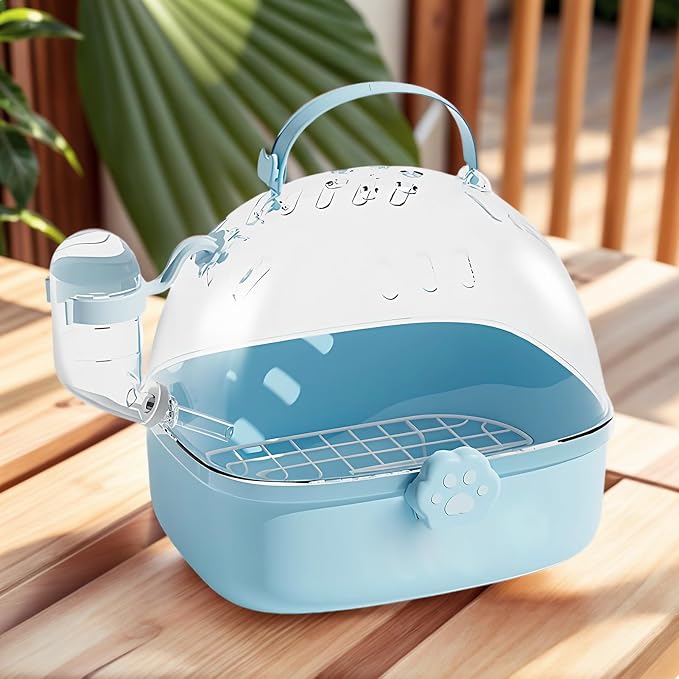 Bird Travel Carrier, PVC Travel Hamster Cage - Image 3