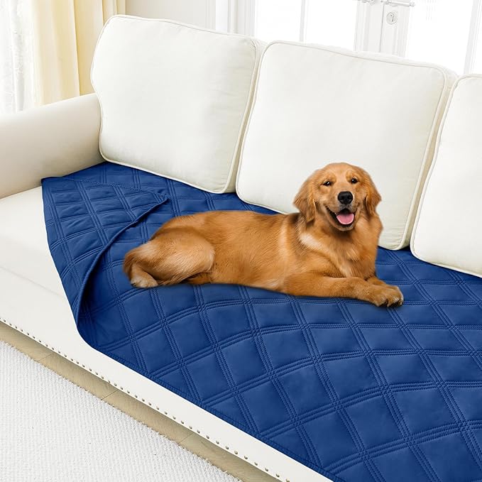 Smiry Waterproof Dog Bed Cover Blanket 40x80, Soft Reversible Pet Blanket by Smiry