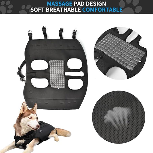 Dog Lift Harness Sling Carrier for Dogs Hind Leg Stair Support Old, Joint - Image 2