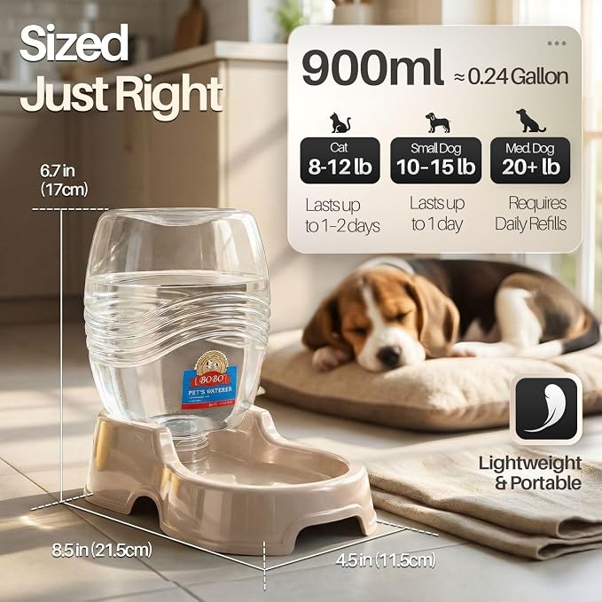 Flexzion Automatic Gravity Pet Waterer - Image 5