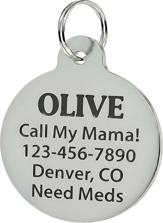 Bad Tags Personalized Dog and Cat ID Tags in 25+ Designs and 2 Sizes - Image 2