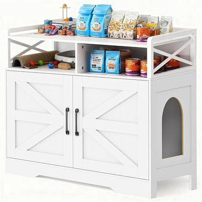 Cat Litter Box Enclosure Furniture by LotaToolsPremiumSelection
