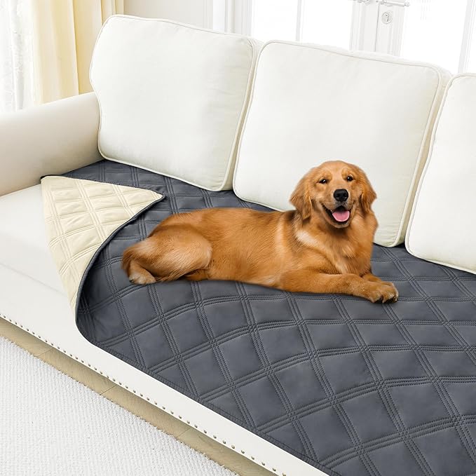 Smiry Waterproof Dog Bed Cover Blanket 40x80, Soft Reversible Pet Blanket by Smiry