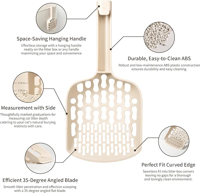 Lady N - Infinity Cat Litter Scoop: Easy Sifting - Image 3