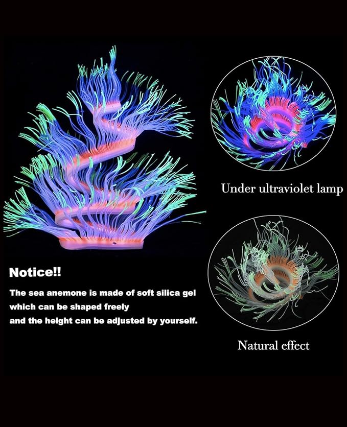 4 Pieces Aquarium Fish Tank Decorations - Image 5