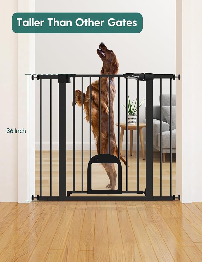 Babelio 36" Tall Upgraded Baby Gate - Image 2