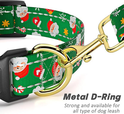 Reflective Dog Collar, Cute Christmas Style Dog Collars - Image 5