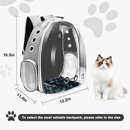 Cat Backpack Carrier, Pet Cat Carrier - Image 2