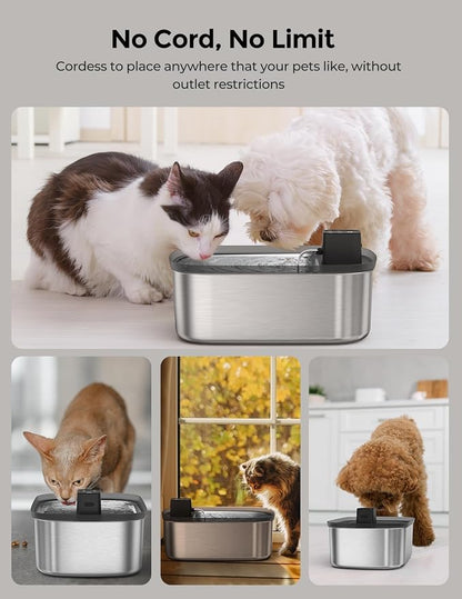 Wireless 7.5l/254oz/2Gal Dog Water Fountain - Image 3