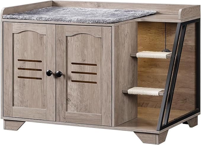 HOOBRO Cat Litter Box Enclosure by HOOBRO