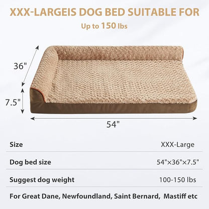 BFPETHOME Orthopedic Dog Beds for Large Dogs-Waterproof Sofa Dog Bed - Image 5