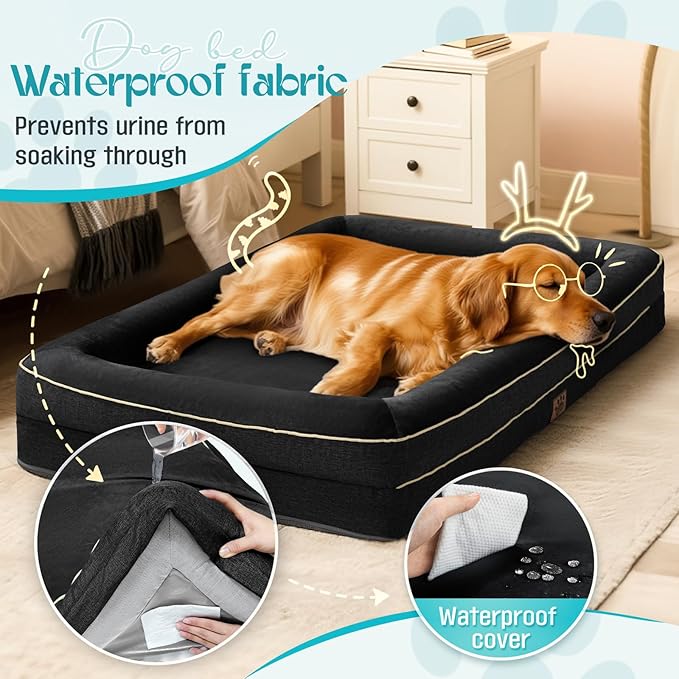 Waterproof Memory Foam Dog Beds - Image 6