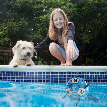 Durable Rope Tug Soccer Ball Dog Toy - Image 4