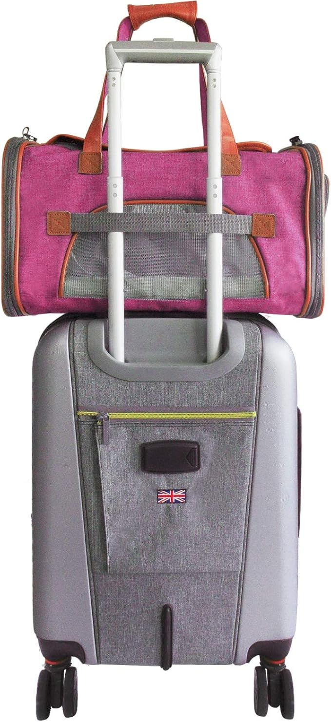 Mr. Peanut's Airline Approved Soft Sided Pet Carrier, Low Profile Gold Series - Image 6