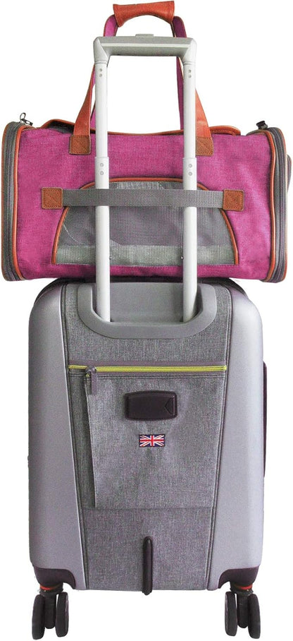 Mr. Peanut's Airline Approved Soft Sided Pet Carrier, Low Profile Gold Series - Image 6