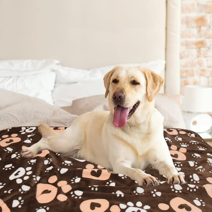 Dog Blanket, Soft Fleece Dog Blankets - Image 2