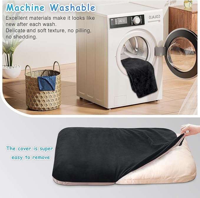 Magic Dog Super Soft Large Dog Bed, 39 Inches Orthopedic Foam Pet Beds - Image 3
