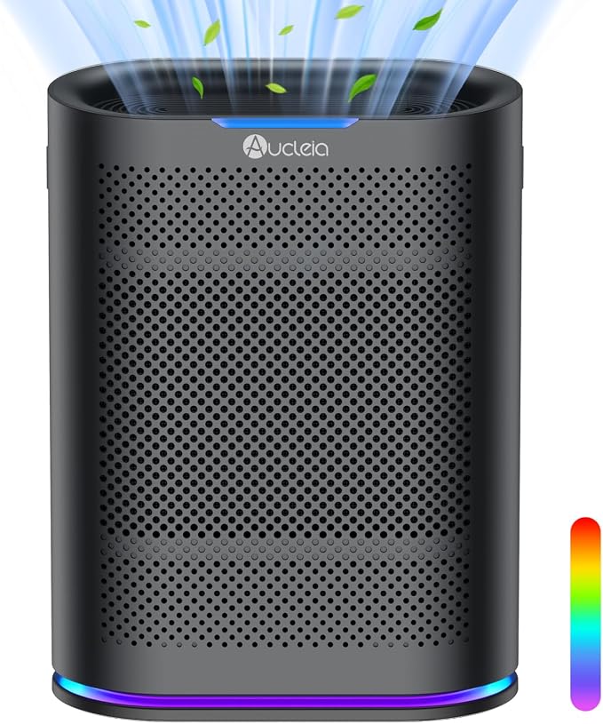 Air Purifiers for Home Large Room Cover 2, 100 Ft², Home Air Purifier by Aucleia