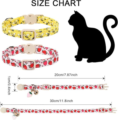 2 Pack Bee Cat Collars Breakaway - Image 4